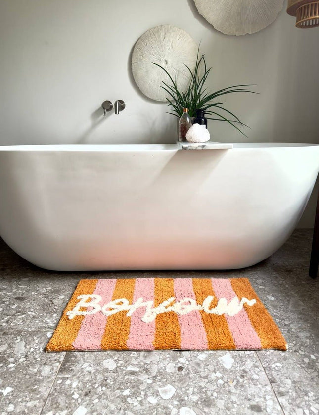 Bath Mat Bonjour / Nice Bum - Things I Like Things I Love