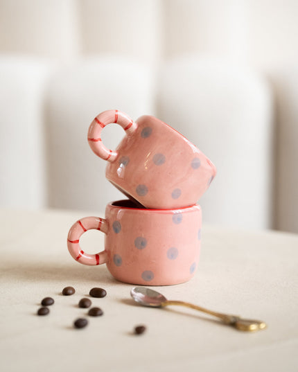 Bloomingville - Nini Mug Pink - Things I Like Things I Love