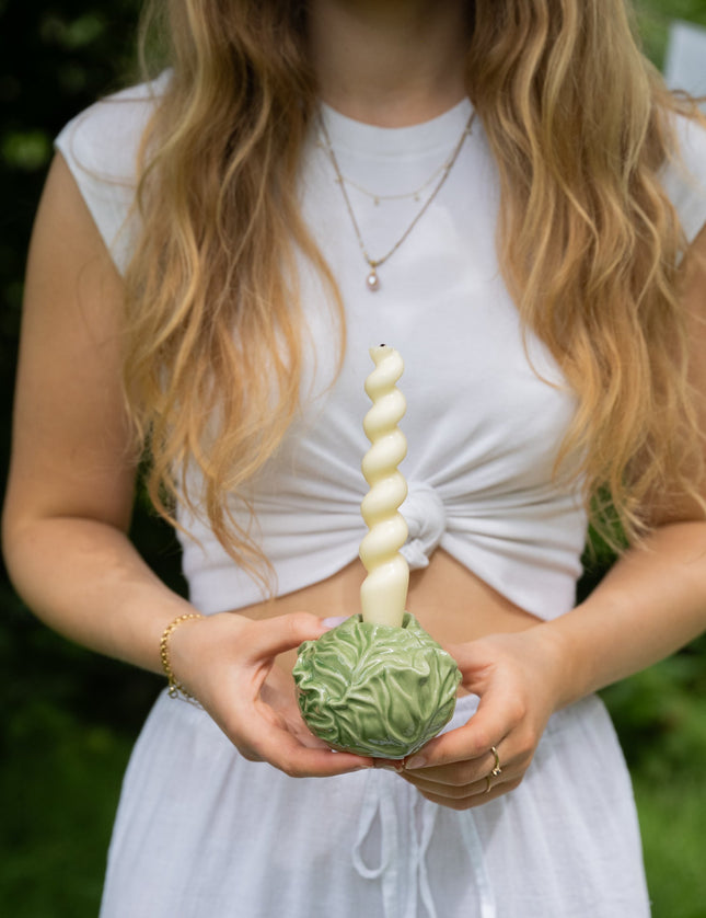 Candle Holder Cabbage - Things I Like Things I Love