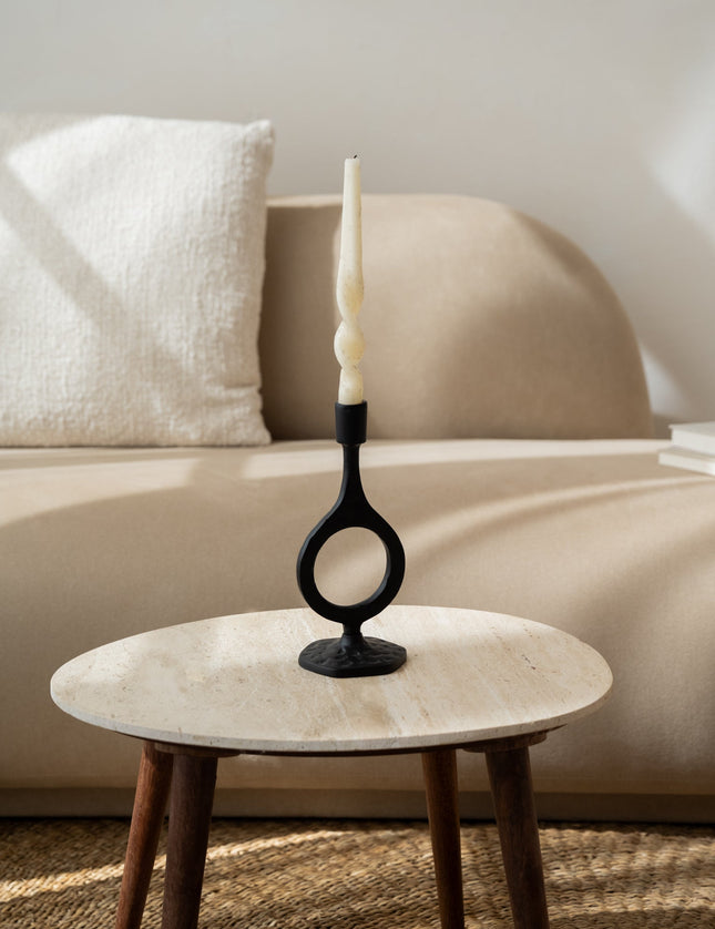 Candle Holder Laredo Black - Things I Like Things I Love