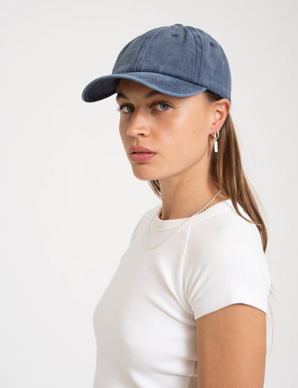 Cap Washed Denim Navy - Things I Like Things I Love