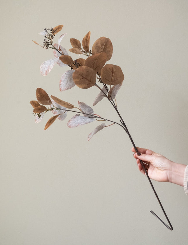 Faux Flower Eucalyptus Brown - Things I Like Things I Love