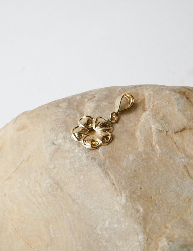 Goldfilled Necklace Charm Butter Cup - Things I Like Things I Love
