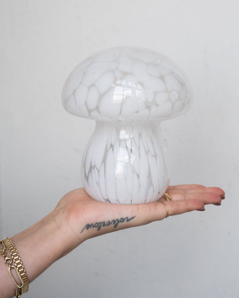 Lamp Led Mushroom White - Things I Like Things I Love