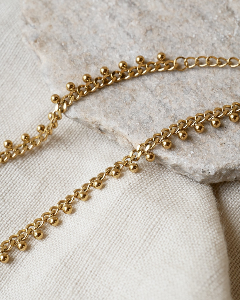 Necklace Baby Dot Gold - Things I Like Things I Love
