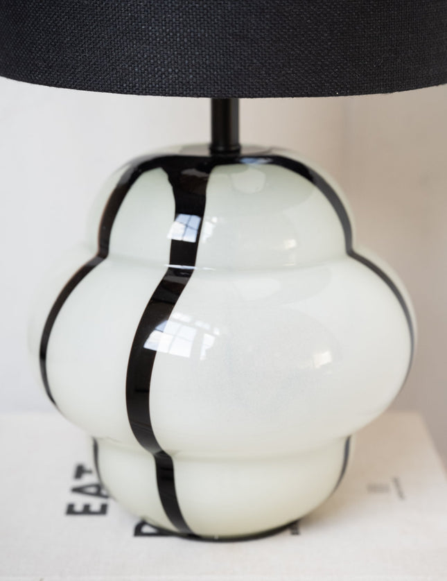 Table Lamp Ylien Stripe - Livigno Black - Things I Like Things I Love