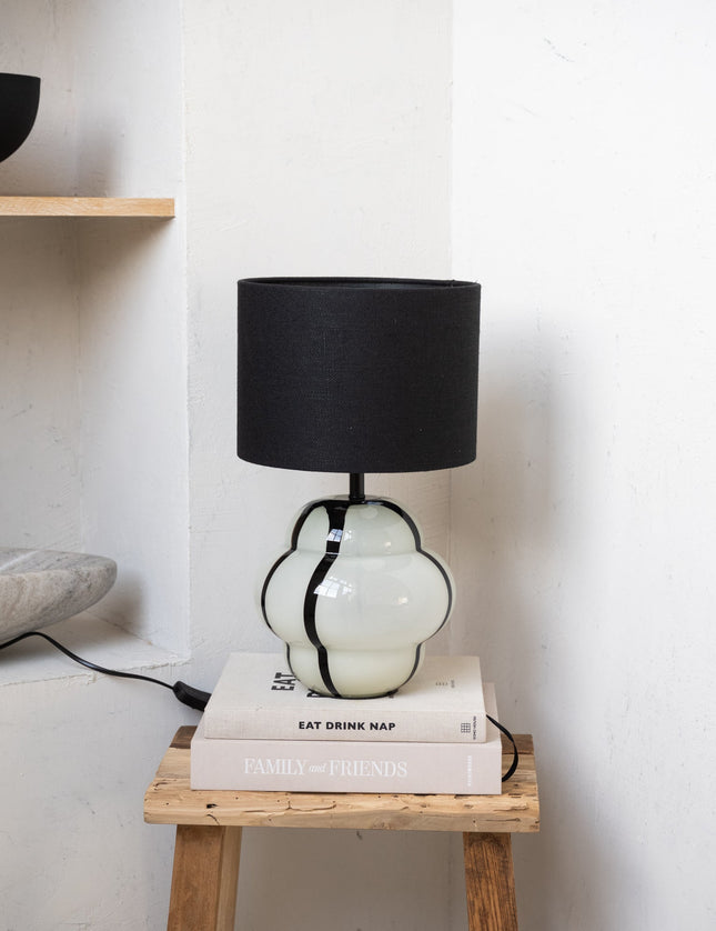 Table Lamp Ylien Stripe - Livigno Black - Things I Like Things I Love