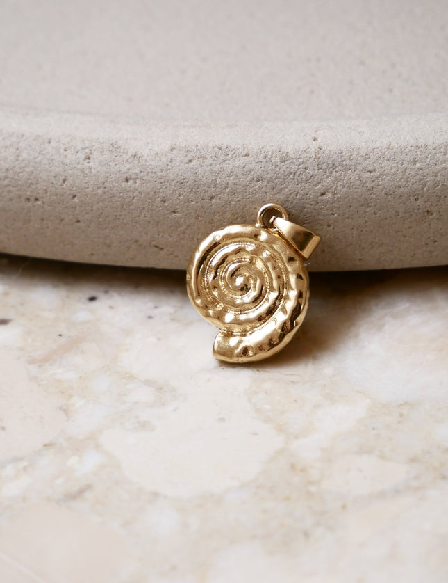 TILTIL Charm Goldplated Spiral - Things I Like Things I Love
