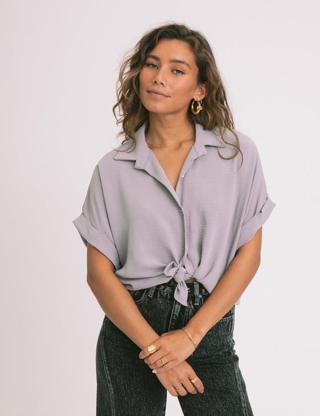 TILTIL Ciara Blouse Grey - Things I Like Things I Love