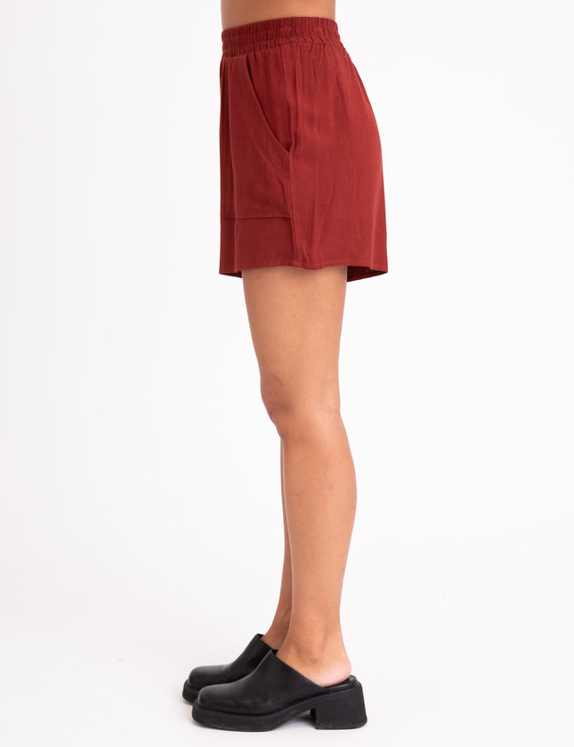 TILTIL Elli Short Melange Cherry Red - Things I Like Things I Love