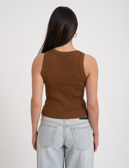 TILTIL Emily Knit Top Brown One Size - Things I Like Things I Love