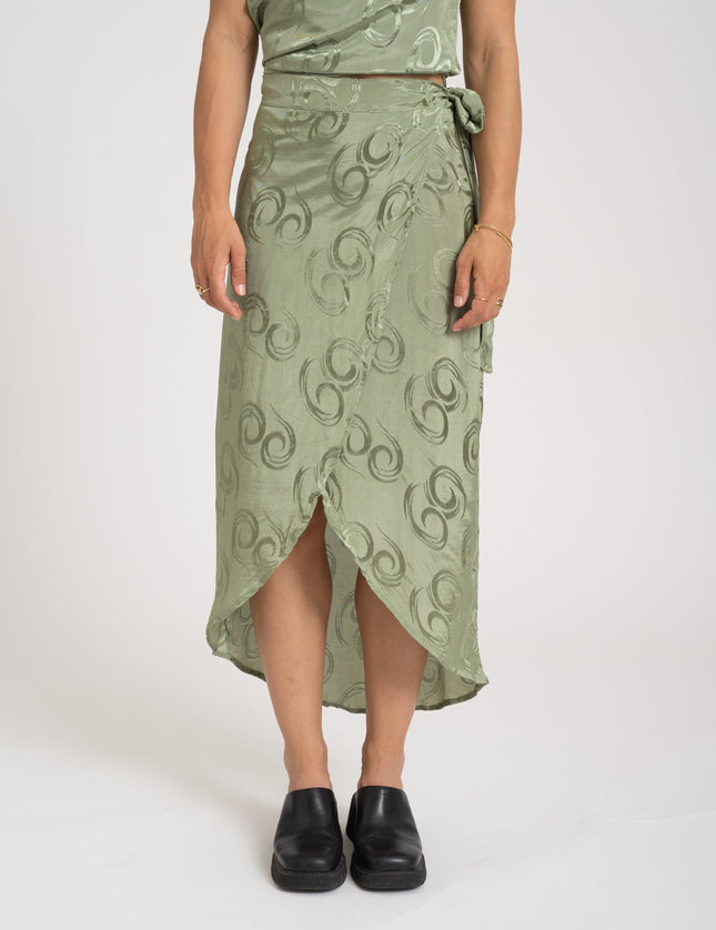 TILTIL from Bali Luna Skirt Swirl Salvia - Things I Like Things I Love