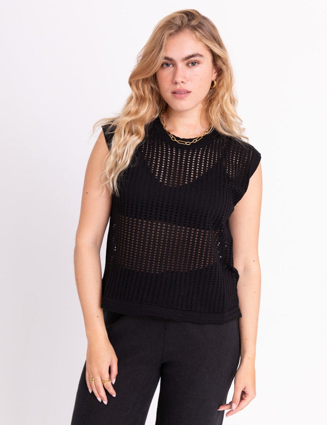 TILTIL Gika Tee Knit Black One Size - Things I Like Things I Love