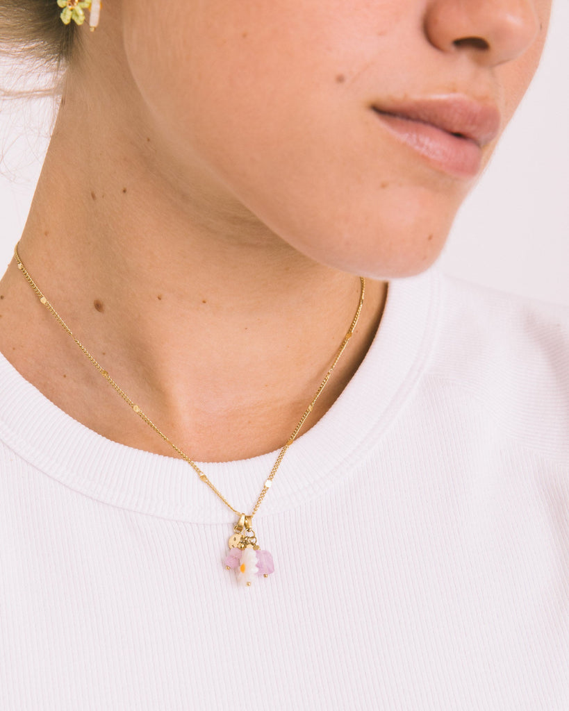 TILTIL Necklace Happy Daisy Lilac - Things I Like Things I Love
