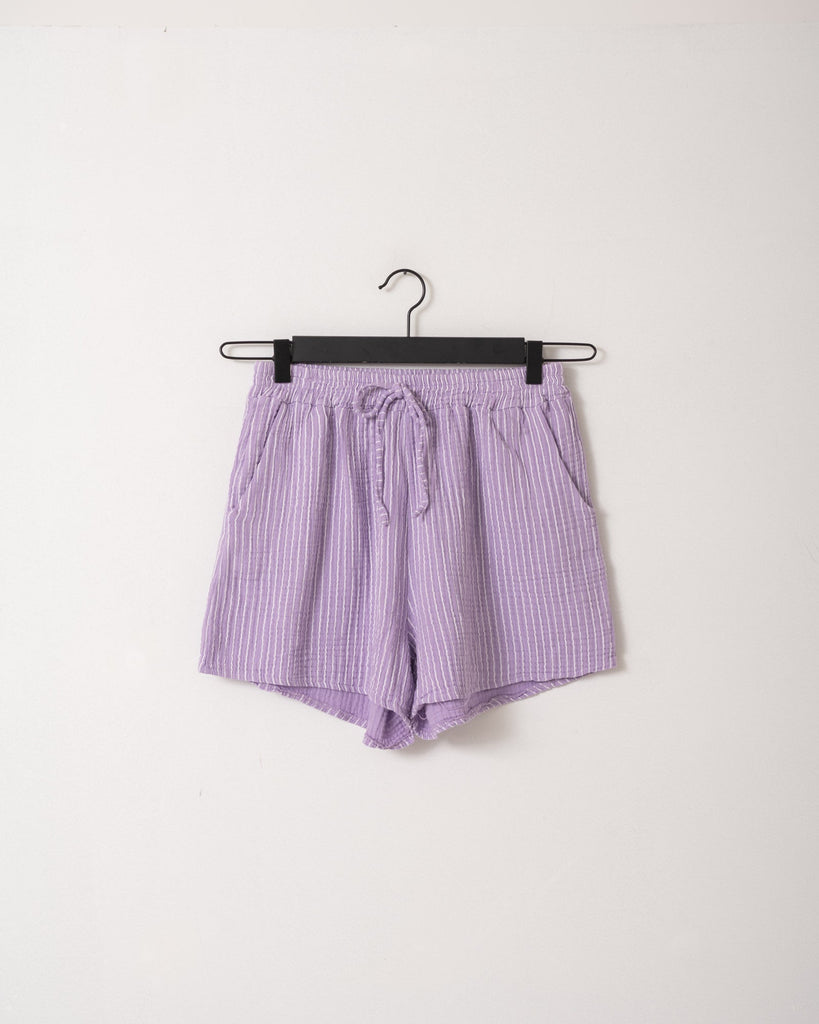 TILTIL Soi Short Stripe Lilac One Size - Things I Like Things I Love