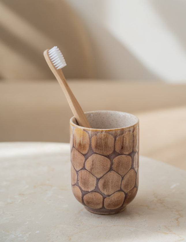 Toothbrush Holder Turtle Ceramic - Things I Like Things I Love