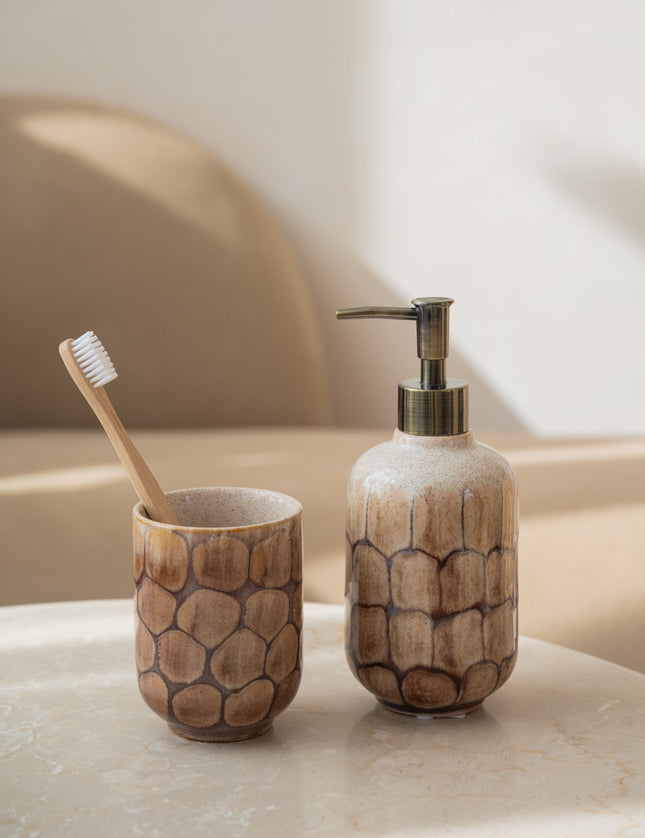 Toothbrush Holder Turtle Ceramic - Things I Like Things I Love