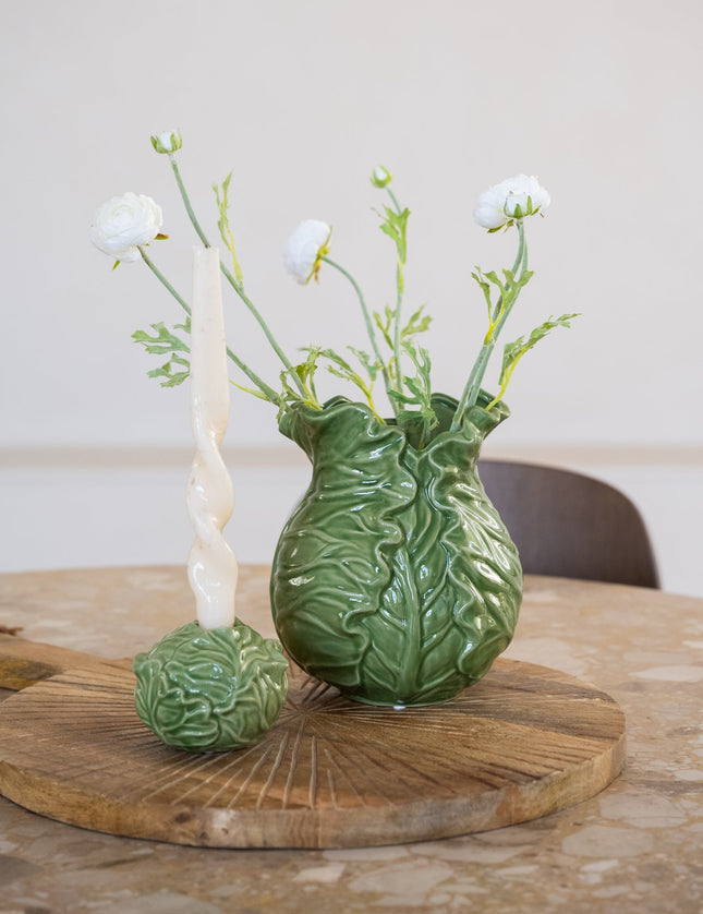 Vase Cabbage Green - Things I Like Things I Love