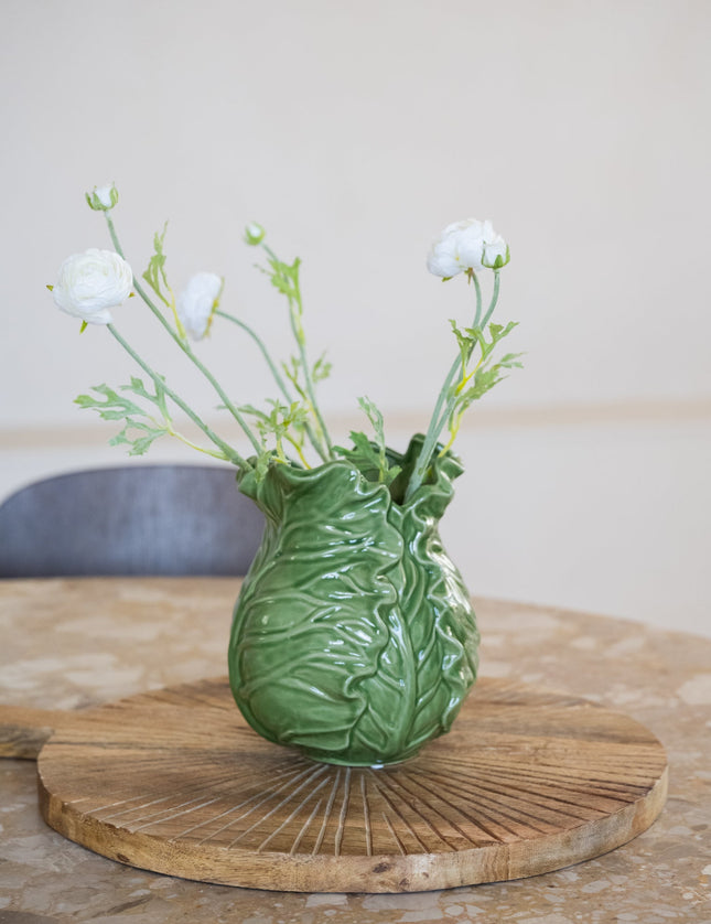 Vase Cabbage Green - Things I Like Things I Love