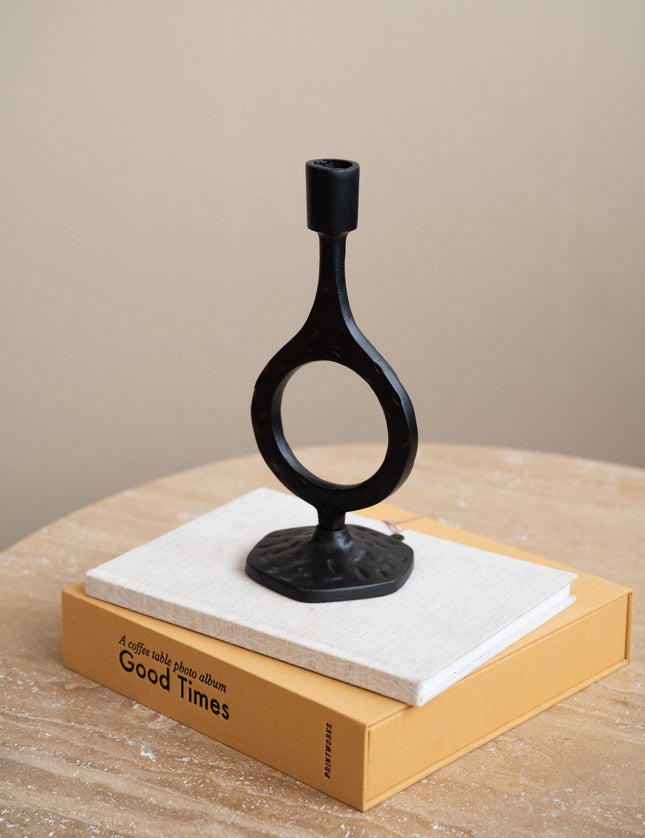 Candle Holder Laredo Black - Things I Like Things I Love