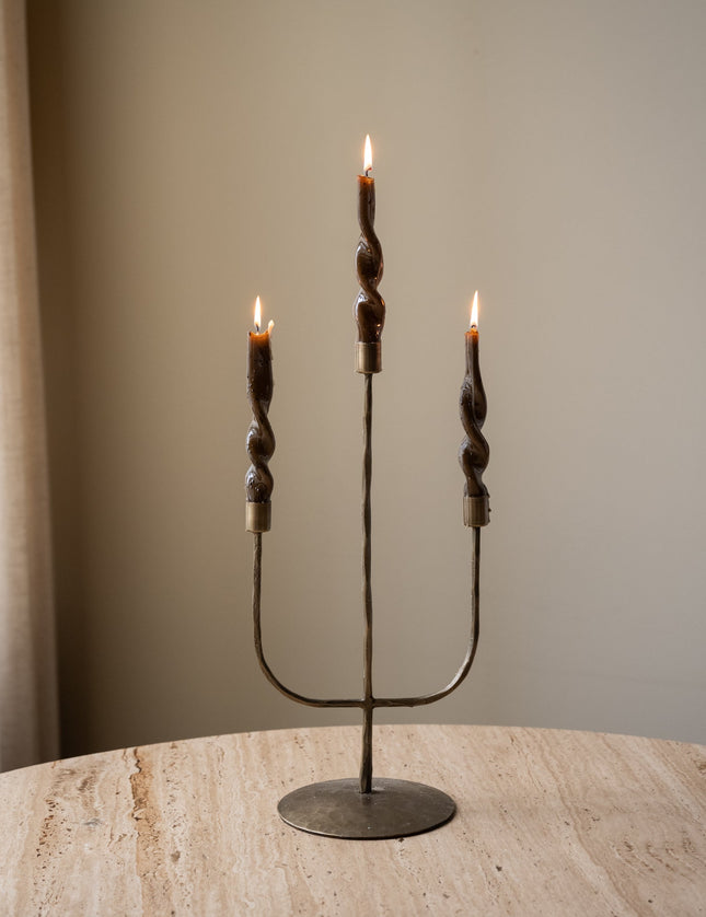 Candle Holder Nicole Bronze - Things I Like Things I Love