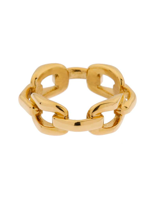 Chain Ring Gold - Things I Like Things I Love