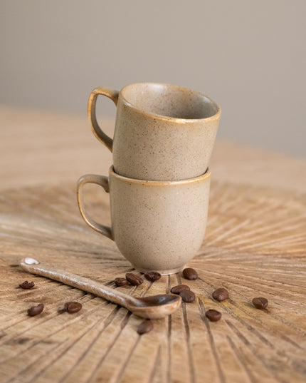 Espresso Mug Cirro Beige - Things I Like Things I Love