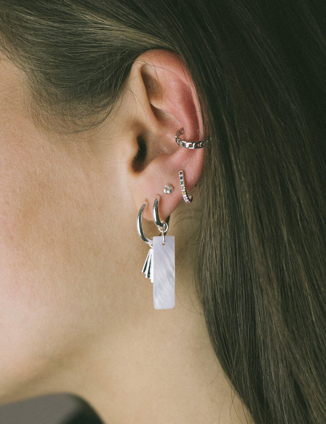 Knot Earring Stud Silver - Things I Like Things I Love