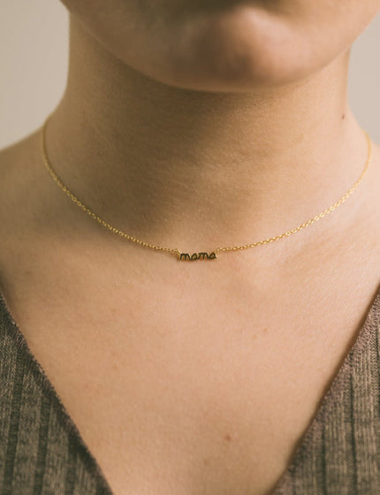 Necklace Gold Mama - Things I Like Things I Love