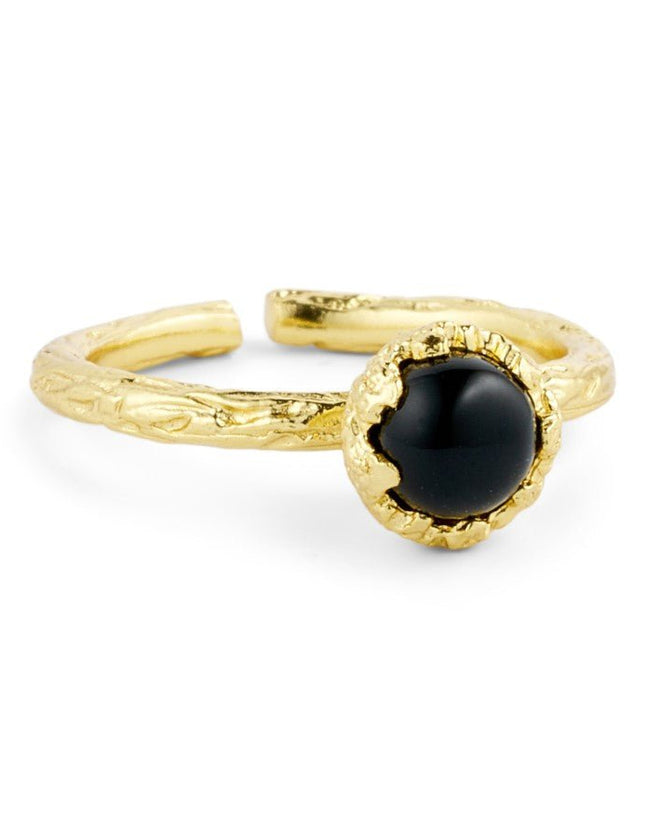 Ring Foil Black Onyx - Things I Like Things I Love