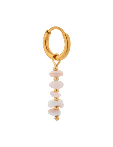Single Hoop Anemone Gold - Things I Like Things I Love