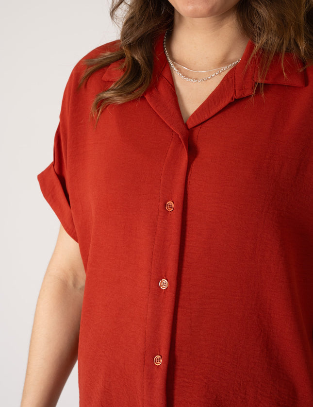 TILTIL Ciara Blouse Dark Blush - Things I Like Things I Love