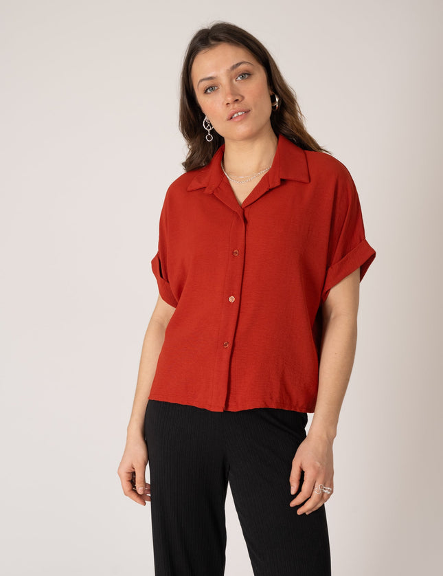 TILTIL Ciara Blouse Dark Blush - Things I Like Things I Love