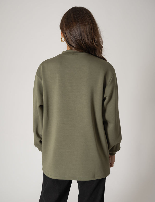 TILTIL Emma Longsleeve Faded Green - Things I Like Things I Love