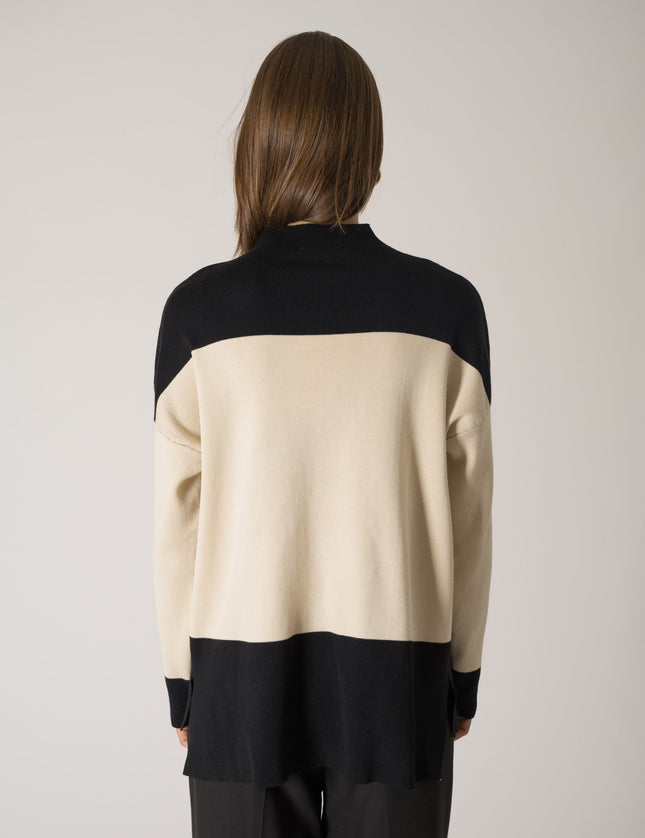 TILTIL Henio Knit Black Ivory One Size - Things I Like Things I Love