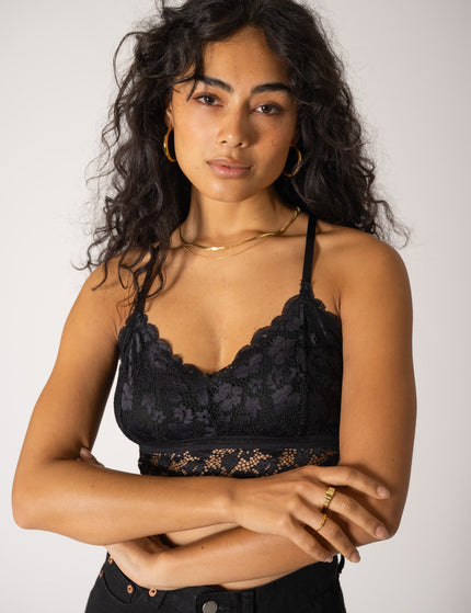 TILTIL Linda Bralette Lace Black - Things I Like Things I Love