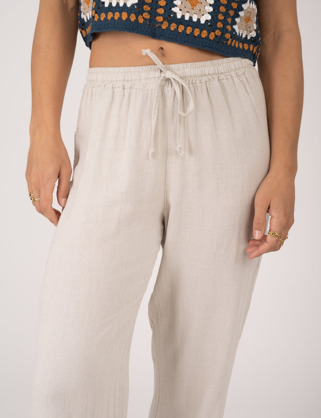 TILTIL Mailey Linen Pants Beige - Things I Like Things I Love