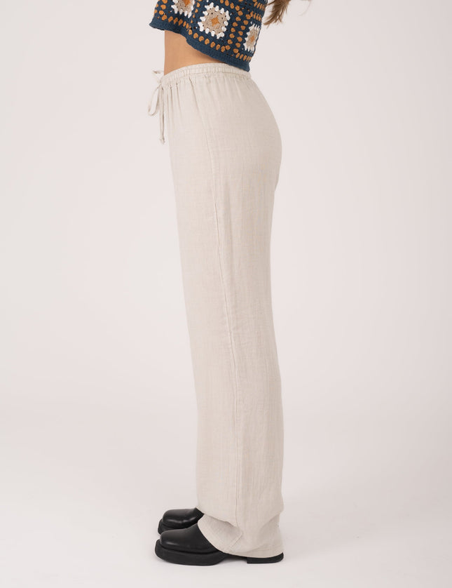 TILTIL Mailey Linen Pants Beige - Things I Like Things I Love