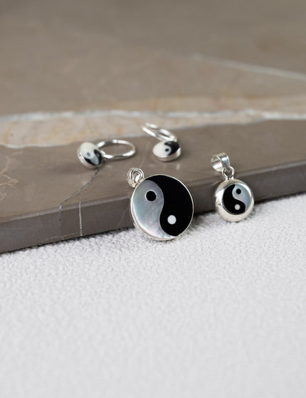 TILTIL Necklace Charm Yin Yang Silver - Things I Like Things I Love