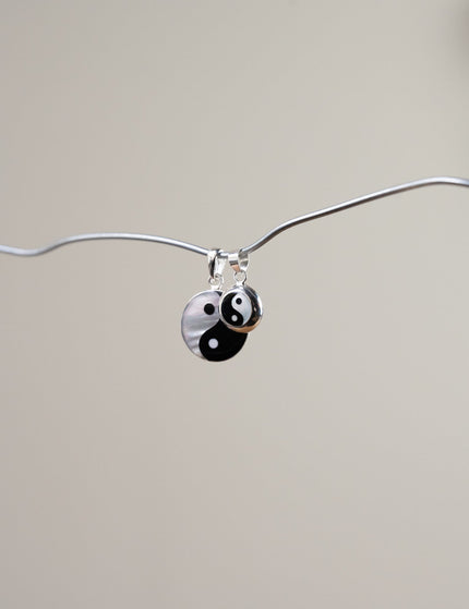 TILTIL Necklace Charm Yin Yang Silver - Things I Like Things I Love