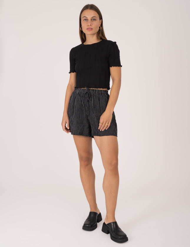 TILTIL Soi Short Stripe Black One Size - Things I Like Things I Love