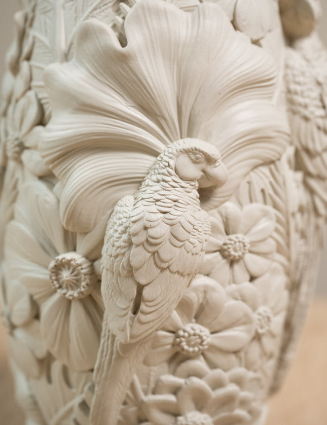 Vase Beige Bird - Things I Like Things I Love